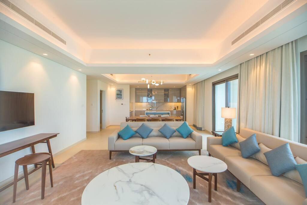 Luxurious 5 Bedroom Apartment - Full Ocean View Al Aqah Exterior photo